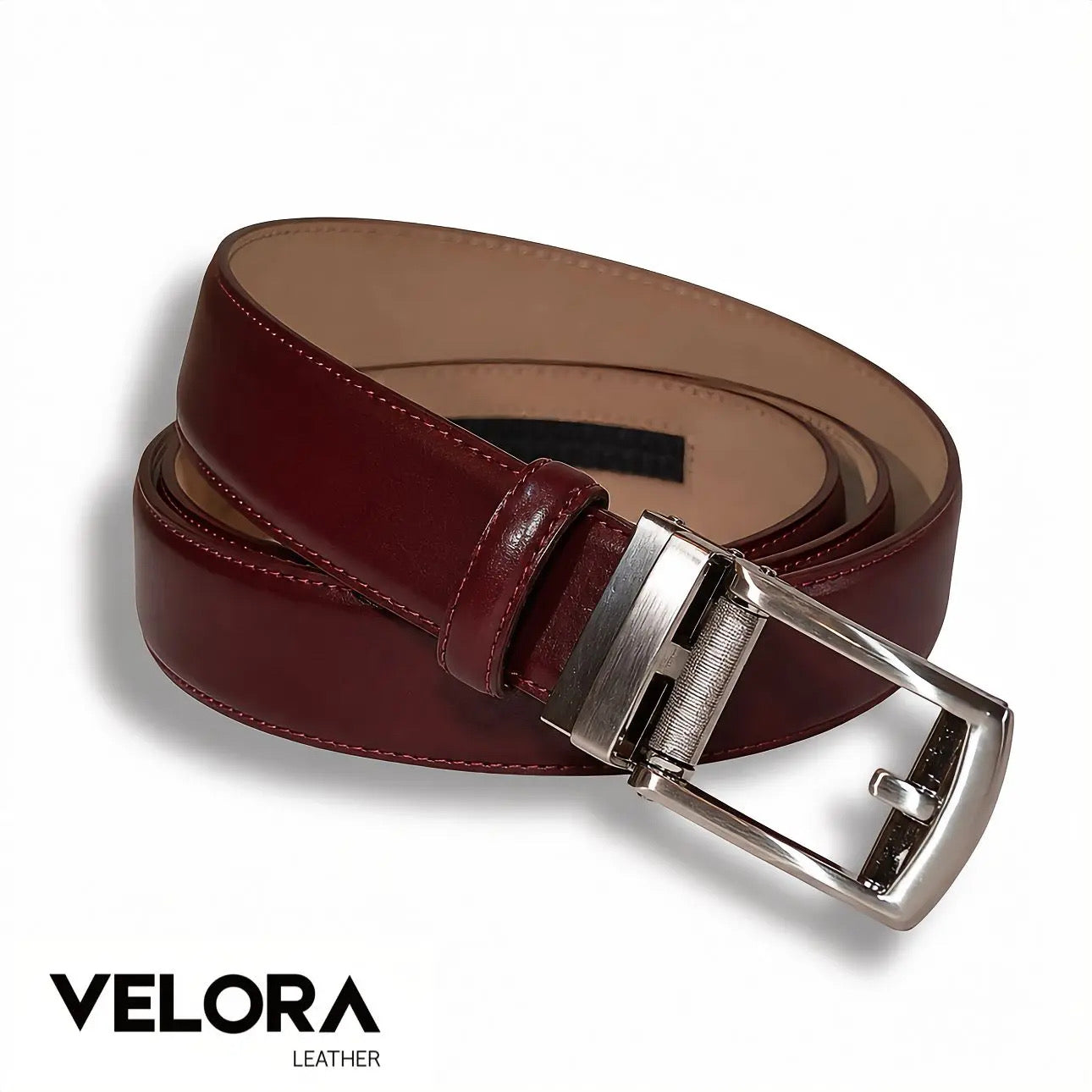 Velora Signature Otomatik Deri Kemer