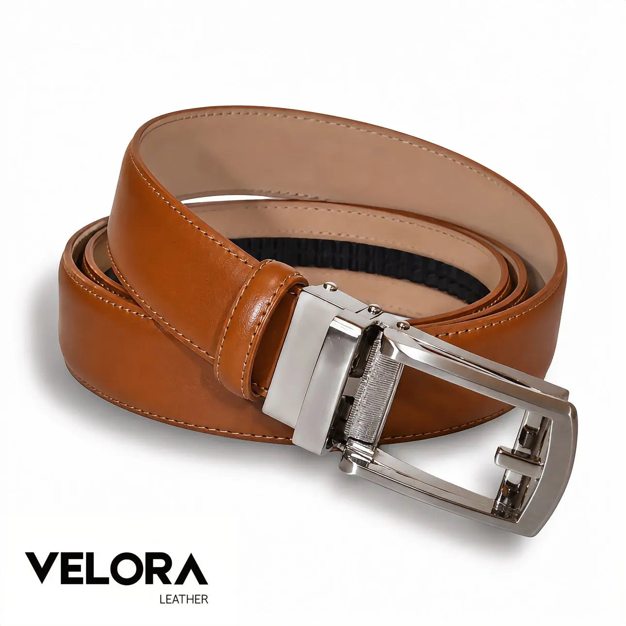 Velora Signature Otomatik Deri Kemer