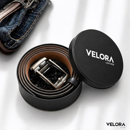 Velora Signature Otomatik Deri Kemer